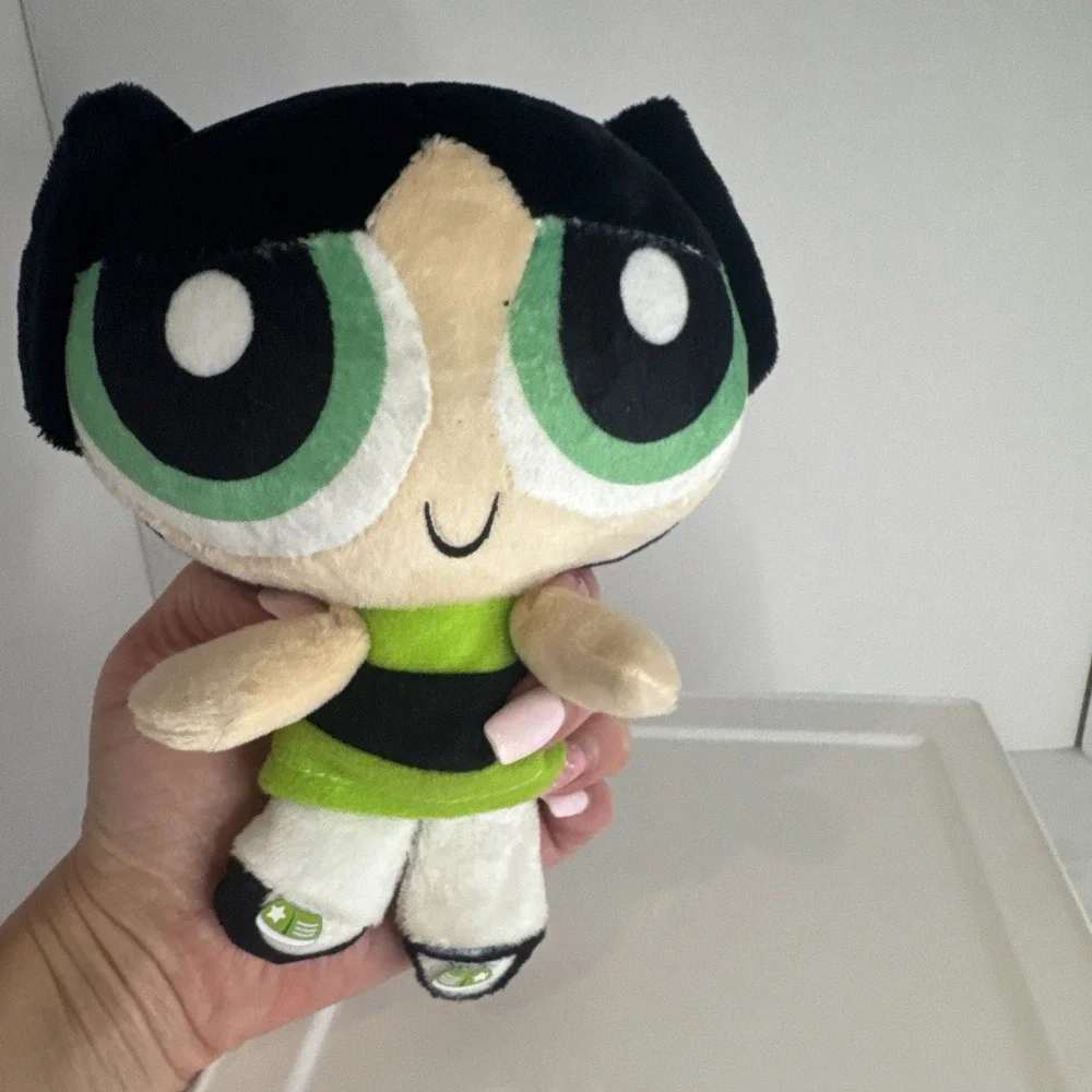 Powerpuff Girls Buttercup Plush Toy With‎ Suction Cup And String
